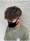 滋賀、南草津、メンズ美容室、波巻きツイストスパイラルパーマ