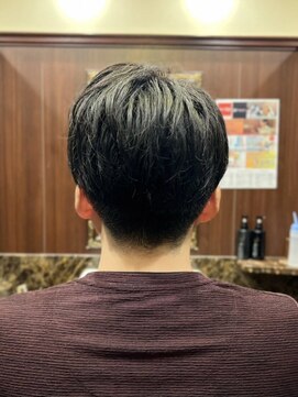 プレミアムバーバー 原宿店(PREMIUM BARBER produce by HIRO GINZA) ツーブロックスタイル