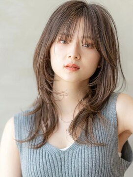 イルハバナ 渋谷(ill HAVANA) 20代30代/大人可愛い/インナーカラー/前髪/外ハネボブ/ウルフ