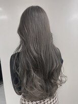 サイ(sai)&nbsp;グレージュ　ブリーチなし　韓国風　暗髪