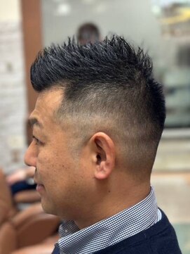 アポロカットステージ 相模大野店 アップバング/ツーブロックマッシュ<理容室>[メンズ/相模大野]