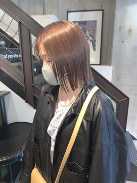 ココモ(KOKOMO) タッセルボブ×ショコラベージュ