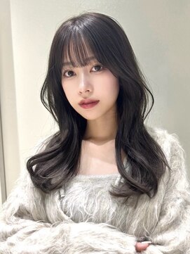 フォルテ 掛川店 シースルーバング/アッシュグレージュカラー