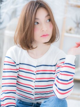 モッズヘア 越谷(mod's hair) ハイライト小顔ひし形シルエット大人ボブc5越谷20代30代40代