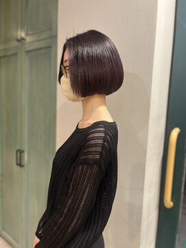 ヘアサロン ナノ(hair salon nano) TOKIOストレート×ミニボブ