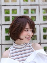 アンソレイユ ヘアー ガーデン(ensoleille hair garden) ショートボブ