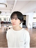 【黒髪】【コンパクトショート】　【柏原】