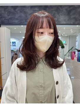 リリアン(rilliant U’s brilliant) ぱっつん前髪×ショコラブラウン