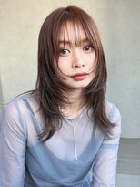 アルバム 池袋(ALBUM) マロンベージュメルティカラー 似合わせカット_F0318