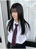 暗透明感カラー