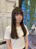 レイヤーカット＋透明感ダブルケアカラー