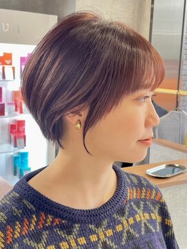 プルーヴ 秋葉原(prove) 30代40代大人女性/前髪ありショートボブ/ショートヘア/髪質改善
