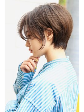 プランツヘアー ショートボブ メルティカラー 似合わせカット アッシュカラー