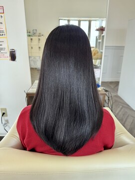 オルガ(oruga) 6月:うねり髪 メテオストレート 福井県越前市美容室