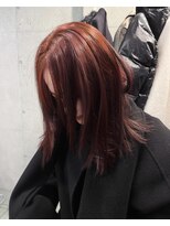 ボコカ(bococa)&nbsp;【Vicky指名】アプリコットオレンジ　レイヤーカット