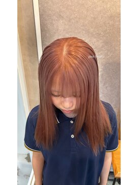 シルク(silk) ピンクベージュ