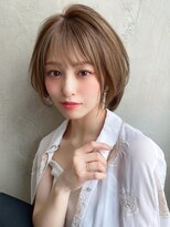 アフロート エル 錦糸町(AFLOAT L) 30代40代に人気の大人かわいい前髪ありのくびれショート