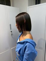 ザシェノンウメダ(THA CHAINON UMEDA) 心斎橋/着物ヘア/大人ガーリー/ダークアッシュ/似合わせカット