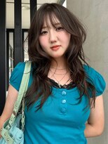 ナービス(NARVIS)&nbsp;透明感シアーブラウン/ロング/くびれ顔まわりカット
