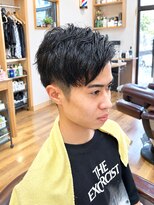 ヘアーサロン新華&nbsp;アシメでちょっとしたオシャレ感と爽やかさを！