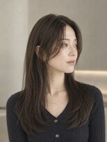 セレスト 川口店(CELESTE)&nbsp;大人ロングレイヤー×イノアカラー白髪ぼかし