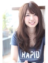リッシュ(Hair&Eyelash Riche) 大人ガーリー柔らかロングレイヤー/レイヤーカット/抜け感ロング