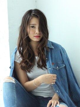 アブソ(Absolute) 外国人風×イルミナカラー デジタルパーマ【Abso新宿】