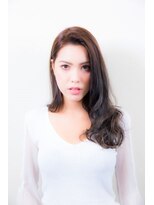 ダアッカ(da acca)&nbsp;20代30代★暗髪でも透明感♪アッシュカラー×毛先カール