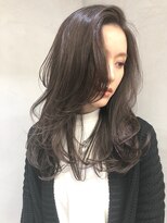 ヌイ 横浜(nui)&nbsp;シースルーレイヤー_くすみカラーマロンベージュ