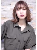 【Lano by HAIR】関亜梨佐 ストレートバング小顔ミディアム
