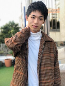 マイラ 銀座(myla) 爽やかソフトツイストアップツーブロックウルフショートレイヤー