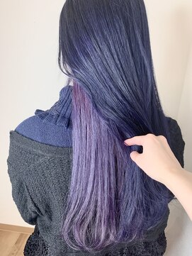 ロルド シェリ(Rold Cheri) ネイビー×インナーラベンダー【Roldcheri金森】