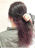 インナーカラー/ピンク/派手髪