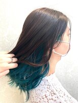 アース 平塚店(HAIR & MAKE EARTH) ターコイズブルー【平塚】