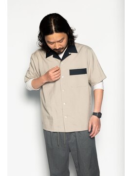 レンゲン(LENGEN) 束感刈り上げビジネス七三ツーブロックアップバング２５５