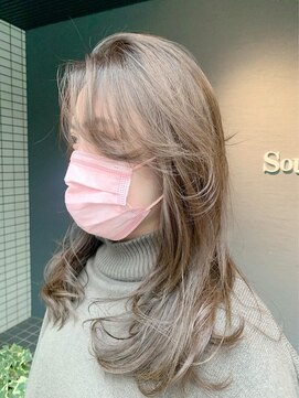スーリール 博多店(Sourire) たっぷりレイヤーでふんわりロング