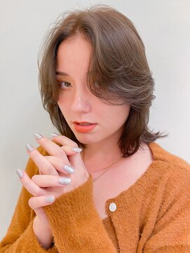 ピークアブー 銀座並木通り(PEEK-A-BOO) 【デザインパーマ】デジタルパーマで作るくびれレイヤー