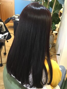 ミューク ヘア デザイン(mjuk hair design)の写真/【ヘアーチューニング】取扱い店◎従来の縮毛矯正よりもダメージが少なく、気軽にお試しいただけます。