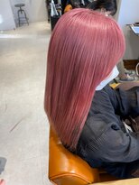 ゲーム 吉祥寺店(GAME)&nbsp;ダブルカラーピンクベージュケアブリーチハイトーン髪質改善