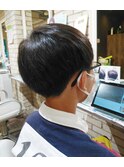 ツーブロックマッシュヘア