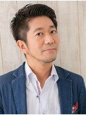 オーガニックカラー爽やか刈り上げメンズショートｌ札幌月寒