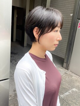 グランドライン(GRAND LINE) イメチェン丸みのあるコンパクトスッキリショートヘア