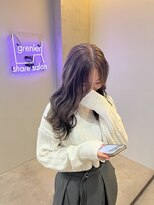 ムード カナザワ(mood kanazawa)&nbsp;ミルクティーベージュ　波巻き