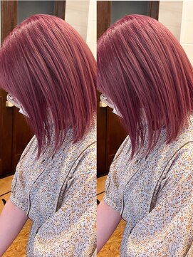 ラレイ ハラジュク(Lalei harajuku) 【ささき》ダブルカラー/ピンクベージュ/ブリーチカラー