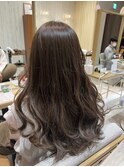 髪質改善×ハイライト×ヘアカラー×オージュア