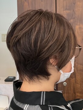 オンカラー(ON.COLOR) 大人ハイライトベージュショート40代50代