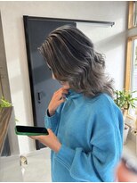 イースブルーレア(Y’s BLUE le'a)&nbsp;silver バレイヤージュ