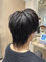 ビス リアン 川口店(Vis lien)&nbsp;無造作マッシュメンズショート☆ツーブロックアッシュブラウン