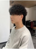 波巻きツイストスパイラル/波打ちパーマ/波巻きパーマ