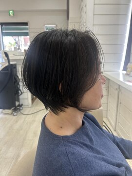 テラス ヘアアンドボタニカル(terrace) terrace岩政/くびれショート/30代40代/姪浜